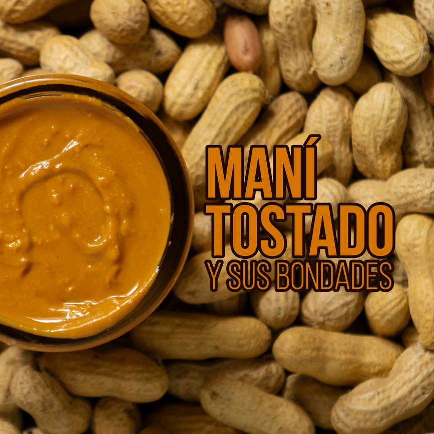 ¡Descubre la irresistible magia del maní tostado!